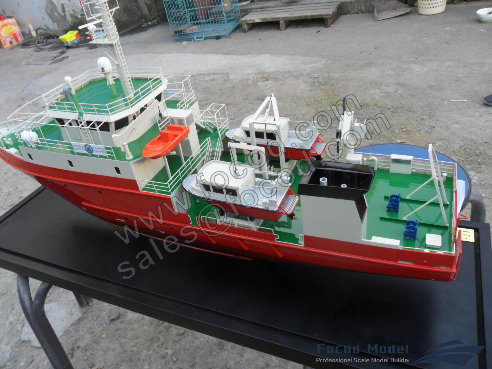 custom made model of SULTAN43米近海勘测船